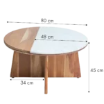 Kingston 2 Tone Coffee Table - Image 7