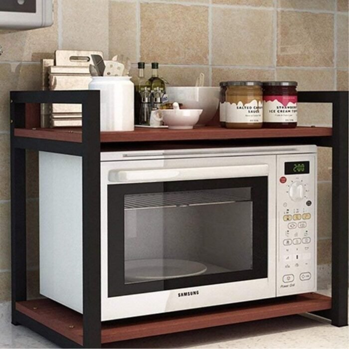 Edmonton Solid Wood Microwave Stand - Image 2