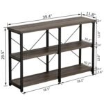 Jacksaw 3 Tier Console Table - Image 5