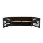 Priti Tata black metal truck TV stand - Image 4