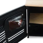 Priti Tata black metal truck TV stand - Image 5