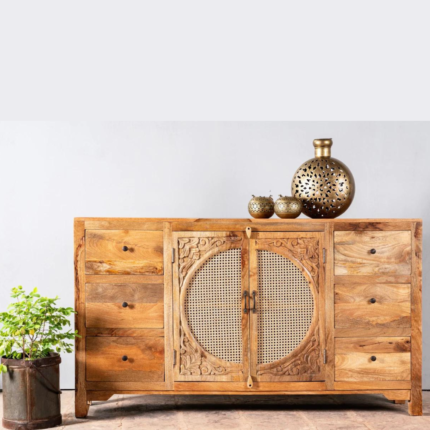 Tunis Rattan 2 Door Sideboard