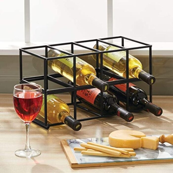 Untitled-design-34.jpg FREE-STANDING RACK HOLDER FOR WATER BOTTLE AND WINE BOTTLE HOLDER - Image 1