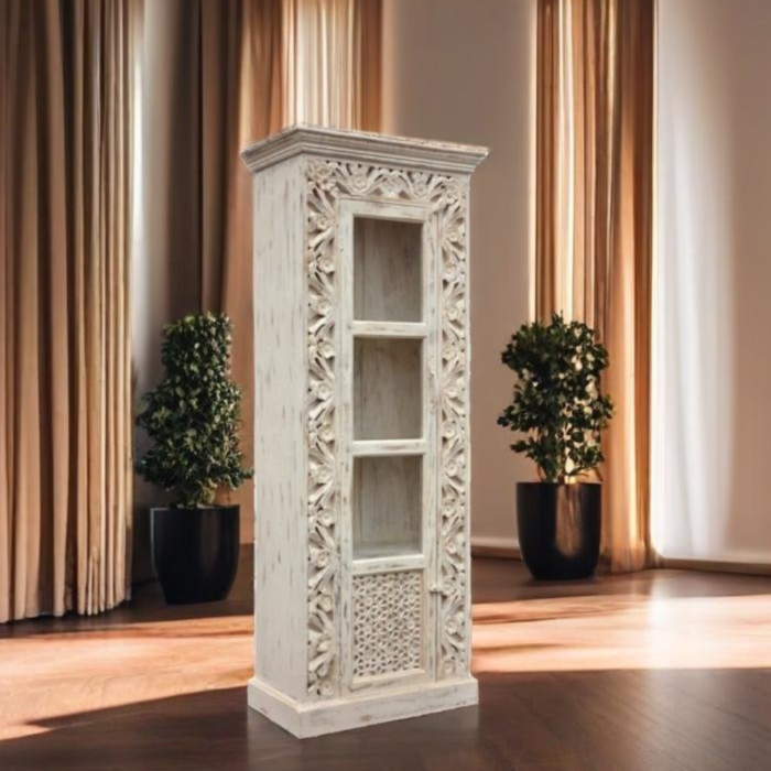Untitled-design-41.png Oriental Single Door Carved Display Cabinet