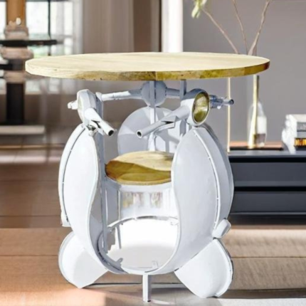 Priti Automobile Scooter Theme Center Table