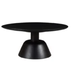 PRITI Solid Wood Nested Coffee Table Set of Two - Image 3