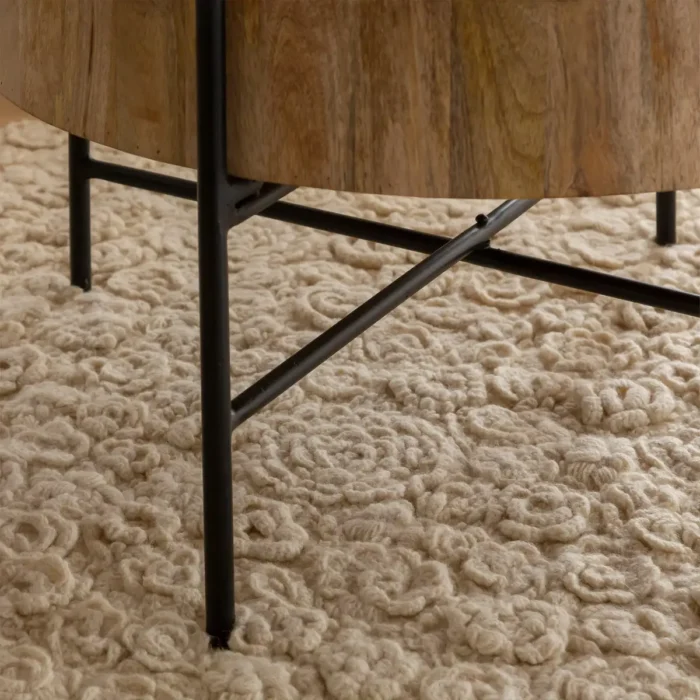 cane-coffee-table8.webp Leicester Round Wood And Cane Coffee Table - Image 6