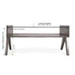 Hampton Wooden Coffee Table - Image 7