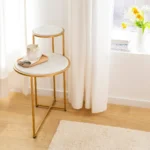 Monro Marble Finish End Table - Image 4