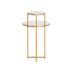 Monro Marble Finish End Table - Image 9