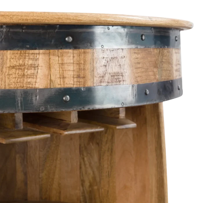 metal-barrel-bar6.webp Priti Mango Wood and metal barrel bar - Image 6