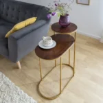 Via Wooden Side Table - Image 2