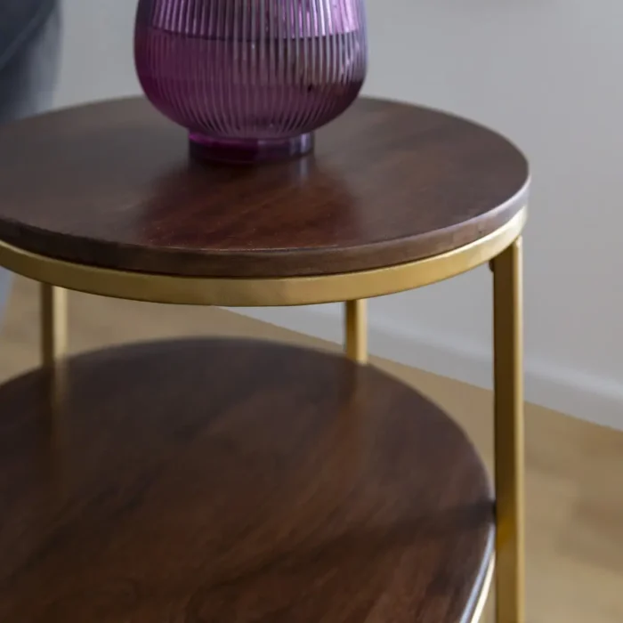 side-table3.webp Via Wooden Side Table - Image 3