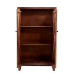 Owl Walnut Wash 2 Door Cabinet - Image 3
