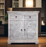 Dares Grey 2 Drawer Sideboard