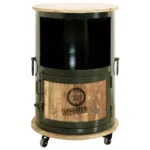 PRITI : Vintage Landscape BAR CART - Image 2