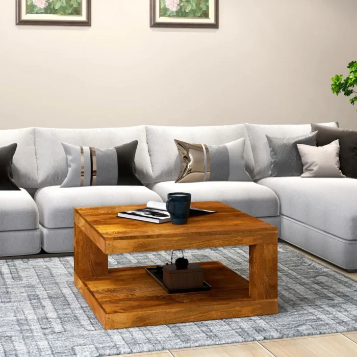 1-164 Strasbourg Solid Wood Coffee Table