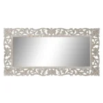 Priti Wall Mirror Natural Glass MDF (160 x 2.5 x 80 cm)