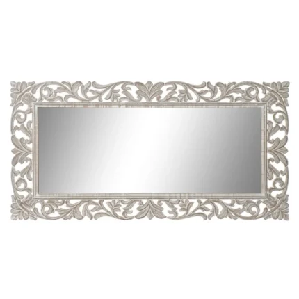 Priti Wall Mirror Natural Glass MDF (160 x 2.5 x 80 cm)