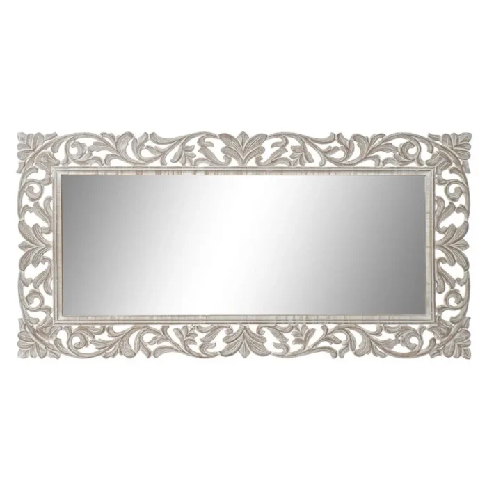 1-18 Priti Wall Mirror Natural Glass MDF (160 x 2.5 x 80 cm) - Image 1