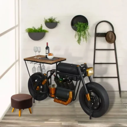 PRITI : Vintage Aprilia Wine Rack Bar Furniture