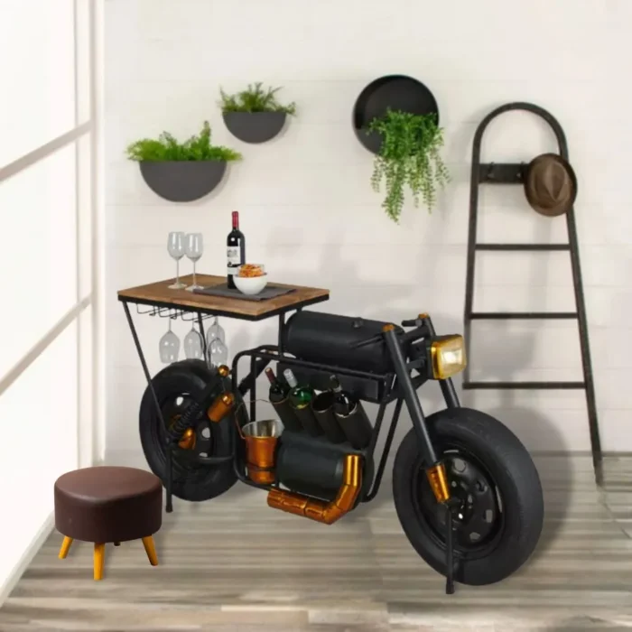 1-18 PRITI : Vintage Aprilia Wine Rack Bar Furniture - Image 1