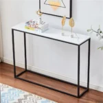 Lichfield Marble Finish Console Table - Image 7