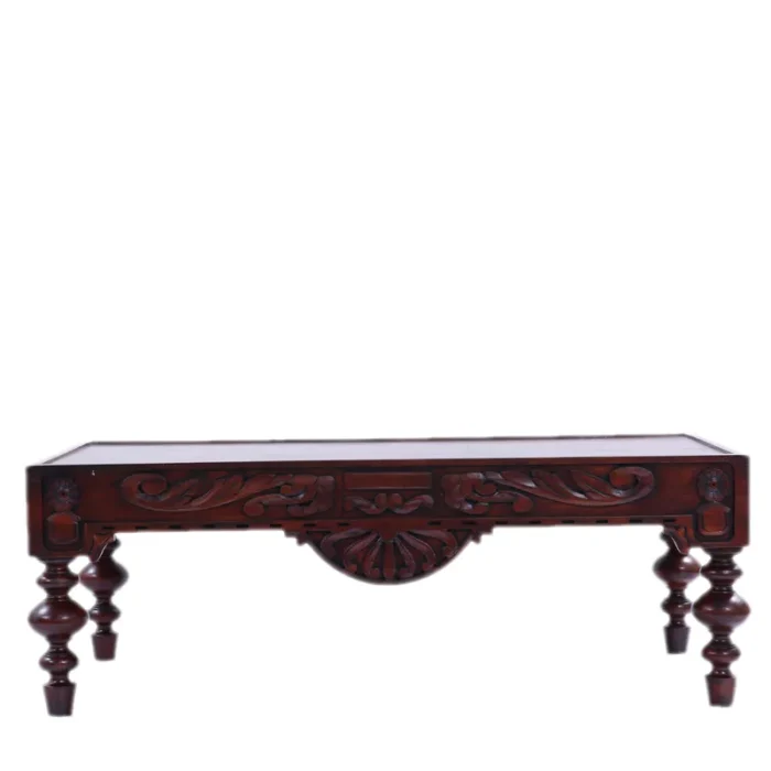 Hove Wooden Carved Coffee Table - Image 6