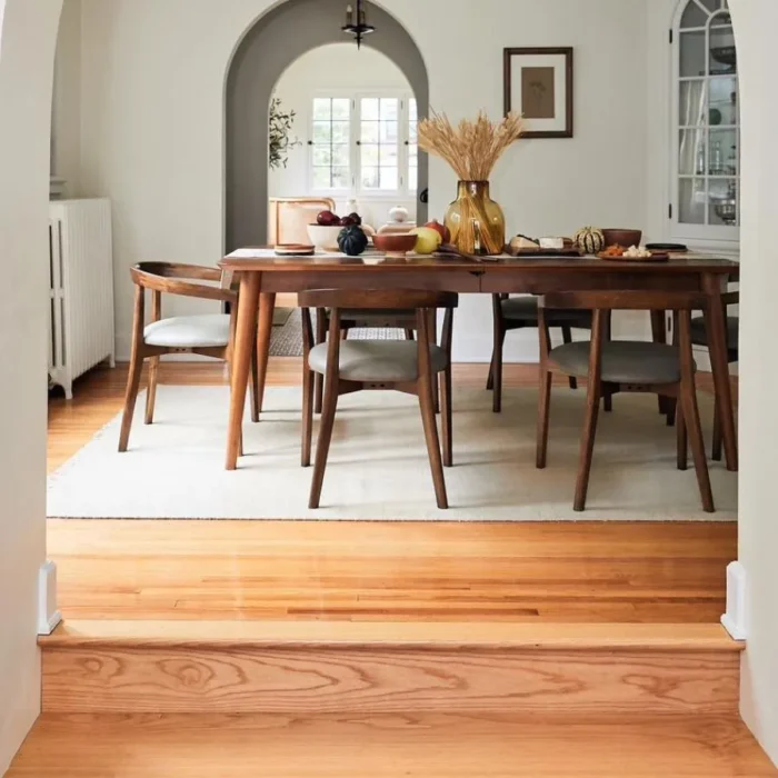 1-3 PRITI : Live Edge 6 Seater Dining Table - Image 1