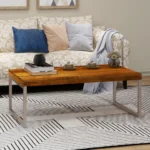 Keynes Natural Solid Wood Coffee Table