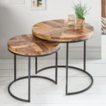 Elements Solid Wood Nesting Coffee Table