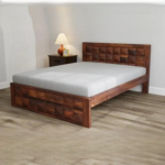 PRITI : Florence Wooden Queen Bed