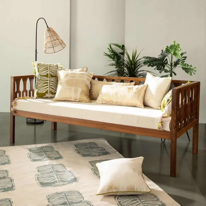 Andaman Solid Wood Sofa - Image 1