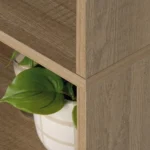 Perfect Books Cabinet With Doors In Lower Shelves | 4 Open Shelfs Bookcase A - Image 7