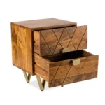Lille Solid Wood Nightstand - Image 7