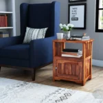 Djamen Solid Wood Bedside - Image 2