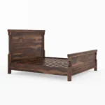 Nantes Solid Wood King Size Bed - Image 7