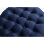 20” Wide Velvet Tufted Round Storage Poufs with Storage - Image 7