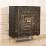 Azalea Solid Wood Cabinet