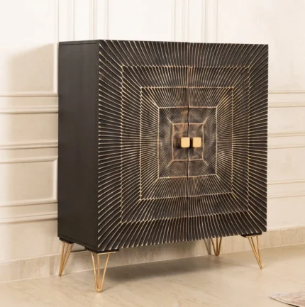 Azalea Solid Wood Cabinet