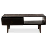 Lyon Solid Wood Walnut Coffee Table - Image 7