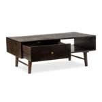 Lyon Solid Wood Walnut Coffee Table - Image 9