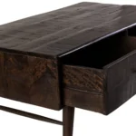 Lyon Solid Wood Walnut Coffee Table - Image 4