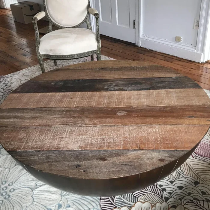 1500-1500-frame-90 Doncaster Solid Wood Coffee Table - Image 3