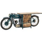 Antique Wooden Furniture | Triumph Bike vanity - Image 2