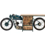 Antique Wooden Furniture | Triumph Bike vanity - Image 6