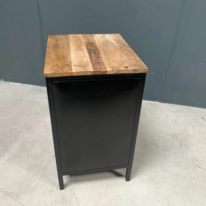 2-1 PRITI : Vintage Industrial Style Indian Tuk Tuk Side Table - Image 5