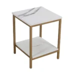 Ophelia side table marble look - Image 5