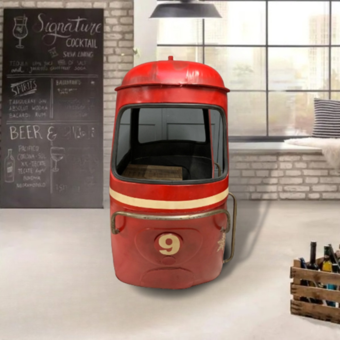PRITI : Vintage Metal Gondola Seating Booth - Image 6