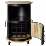 PRITI : Vintage Landscape BAR CART - Image 3